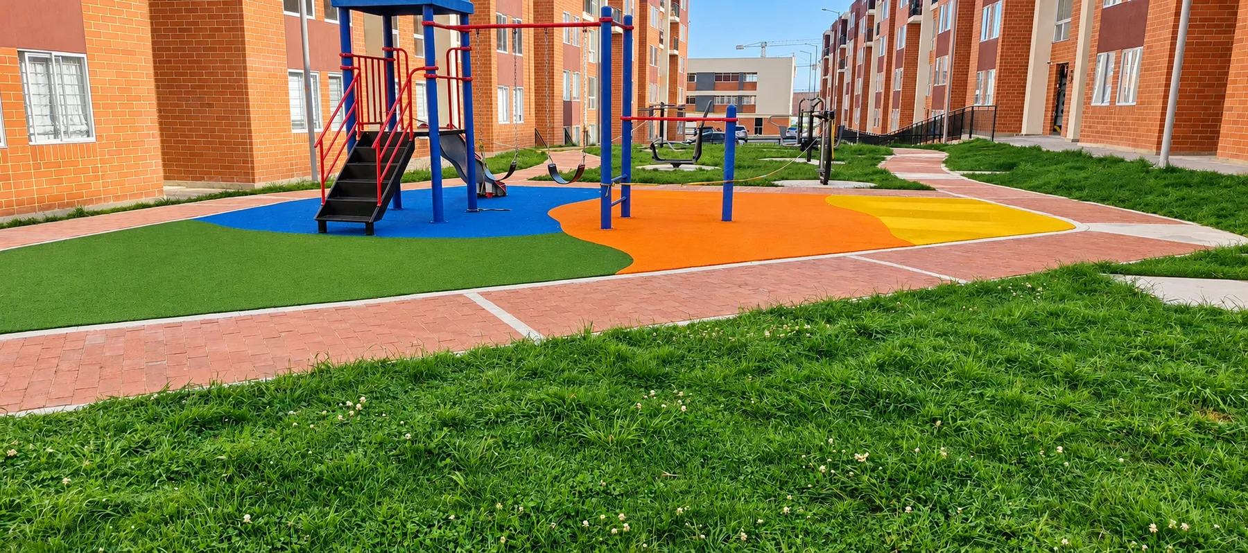 Zona infantil y espacios comunes